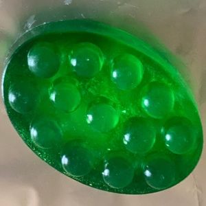 Honey Patchouli Emerald Geode